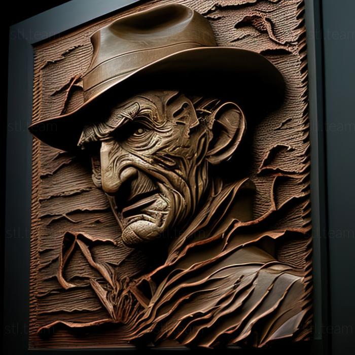 3D model Freddy KruegerA Nightmare on Elm StreetRobert EnglundRE (STL)